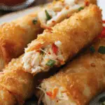 Crab Cake Egg Rolls Recipe