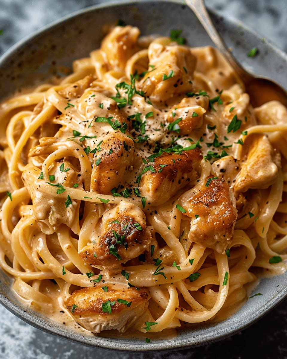 Cowboy Butter Chicken Linguine