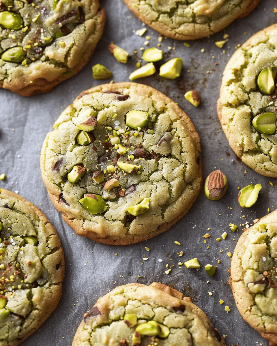 Pistachio Cream Cookies