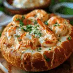 Delightful Stuffed Seafood Bread Bowl Recipe