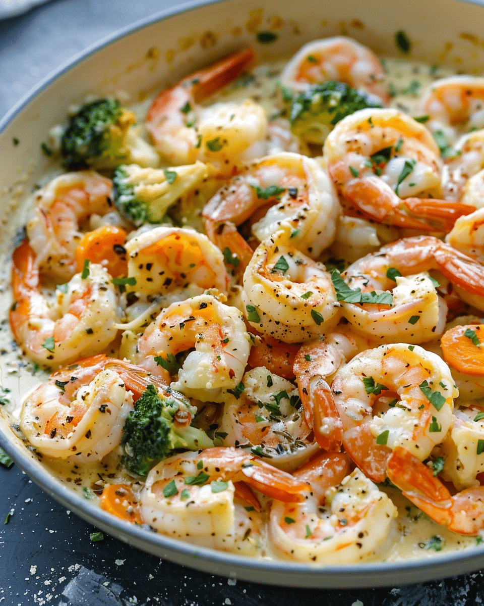 Garlic Parmesan Shrimp & Veggies: A Quick Delight!