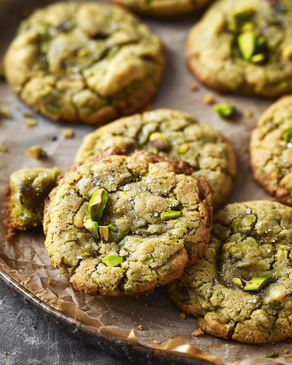 Pistachio Cream Cookies