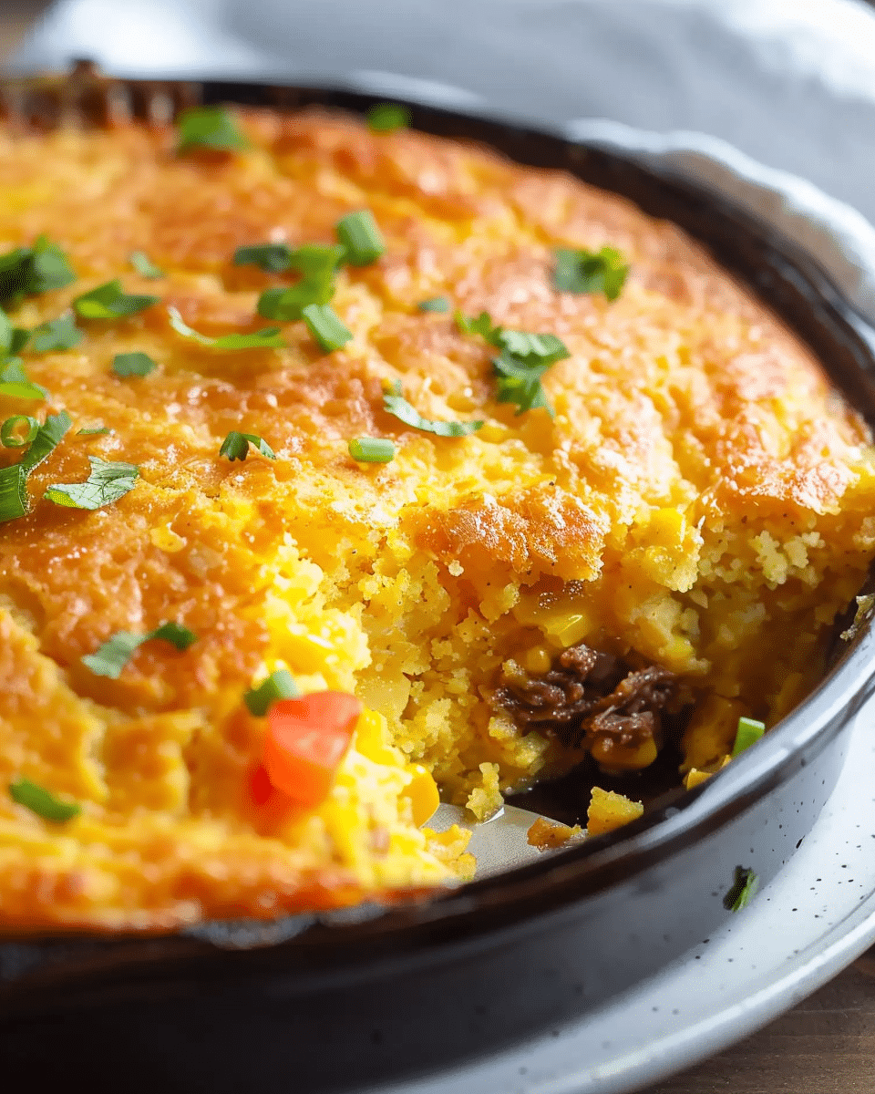 Jiffy Mexican Cornbread Casserole