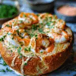 Delightful Stuffed Seafood Bread Bowl Recipe