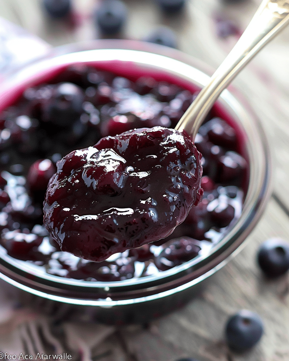 Blueberry Sauce Recipe