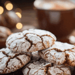 Cinnamon Coffee Crinkles