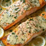 Lemon Garlic Butter Salmon Recipe