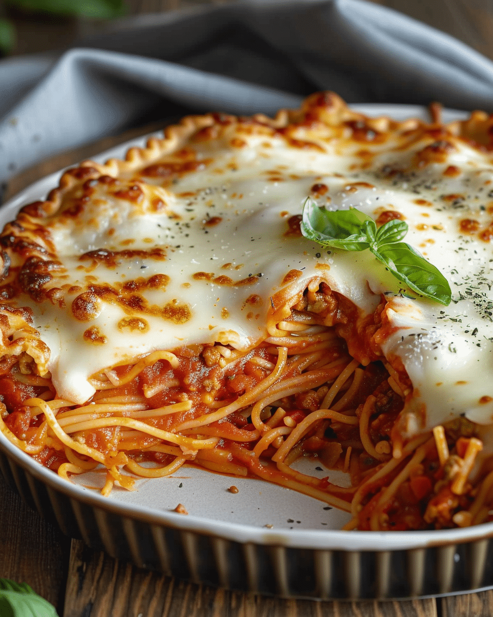 Spaghetti Pie Recipe