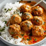 Easy Homemade Thai Coconut Curry Meatballs