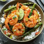 Sweet Chili Shrimp and Asparagus