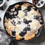 Blueberry Cream Cheese Cobbler