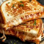 Cheesy Pizza Toastie Sandwich