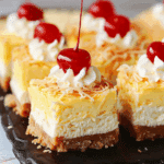 Piña Colada Cheesecake Bites