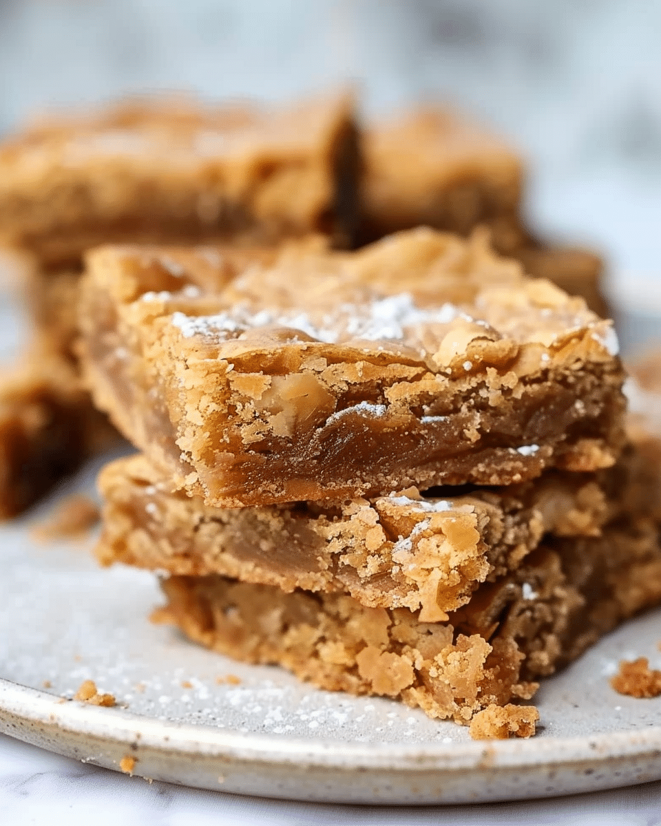 Condensed Milk Blondies