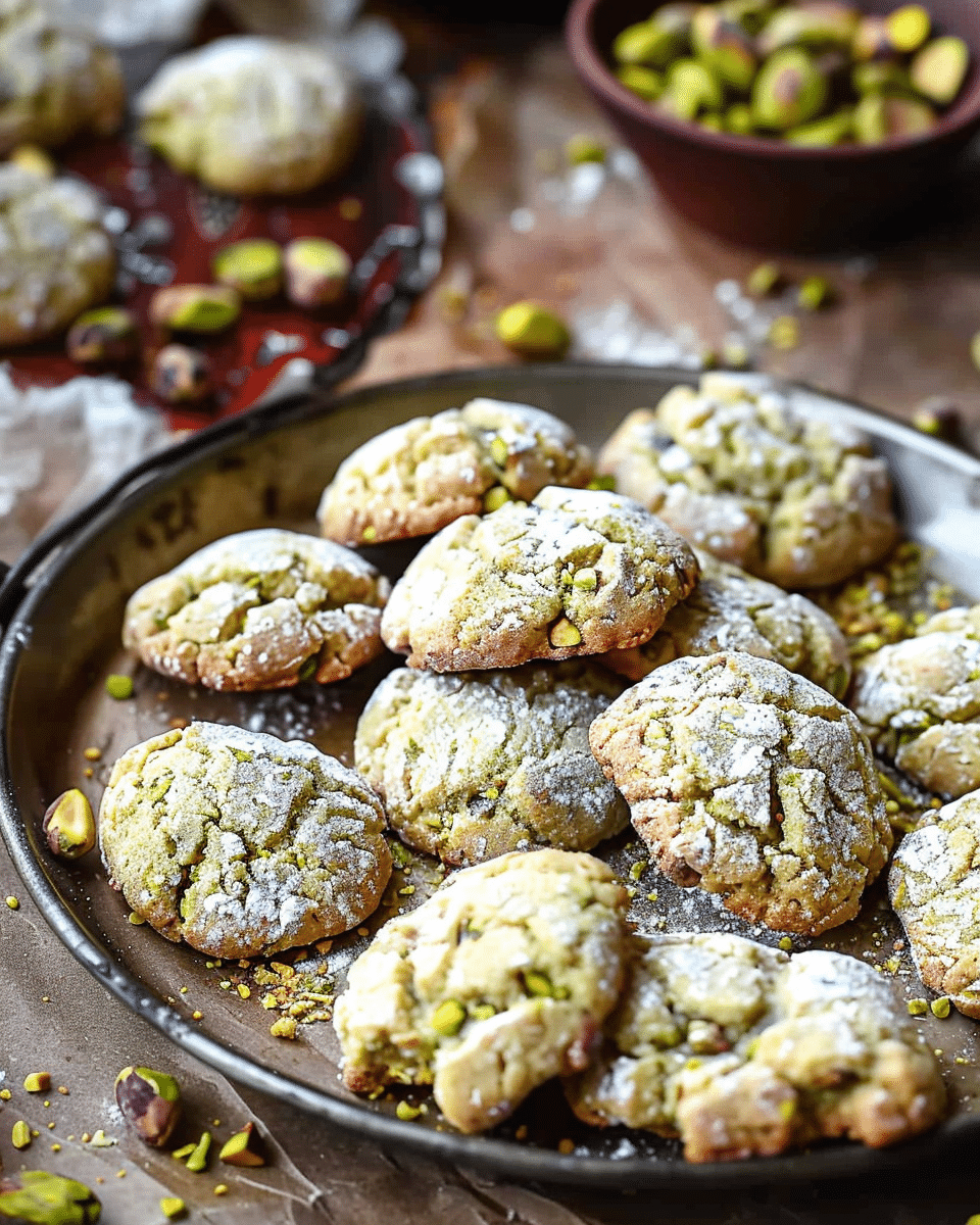 Italian Pistachio Cookies