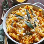 Baked Feta and Butternut Squash Pasta with Sage and Garlic