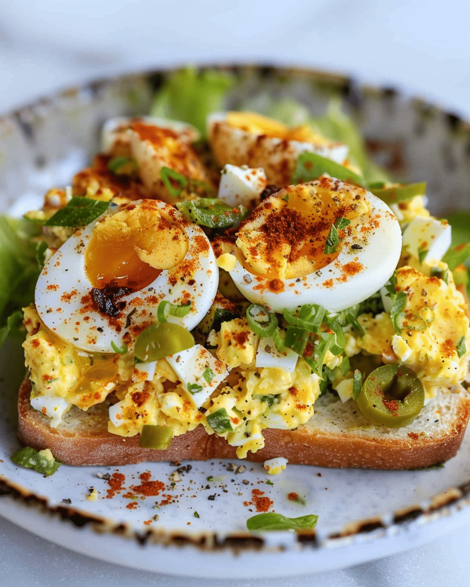 Crispy Egg Salad