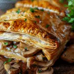 Savory Chicken and Mushroom Puff Pastry Delight