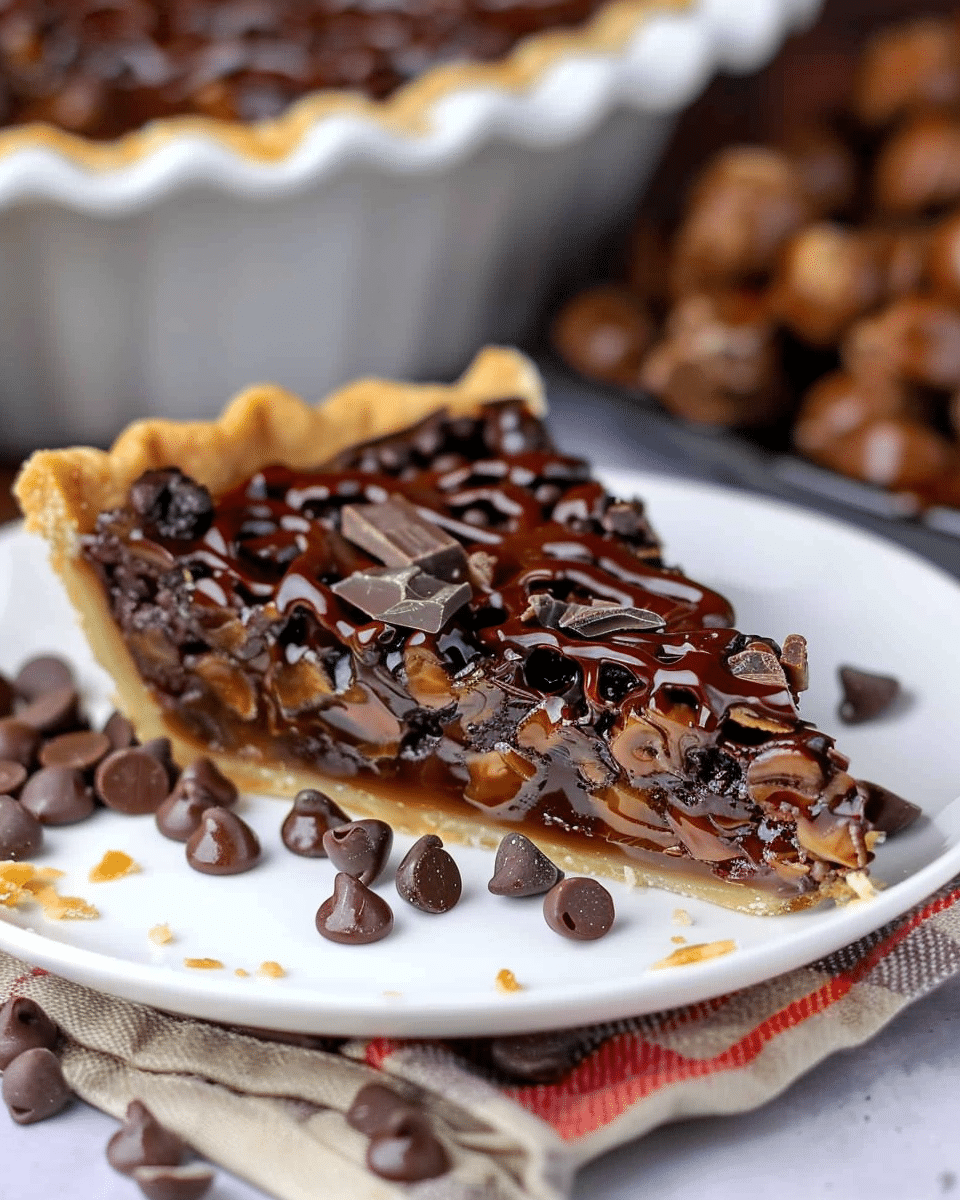 The Best Chocolate Turtle Pie Recipe
