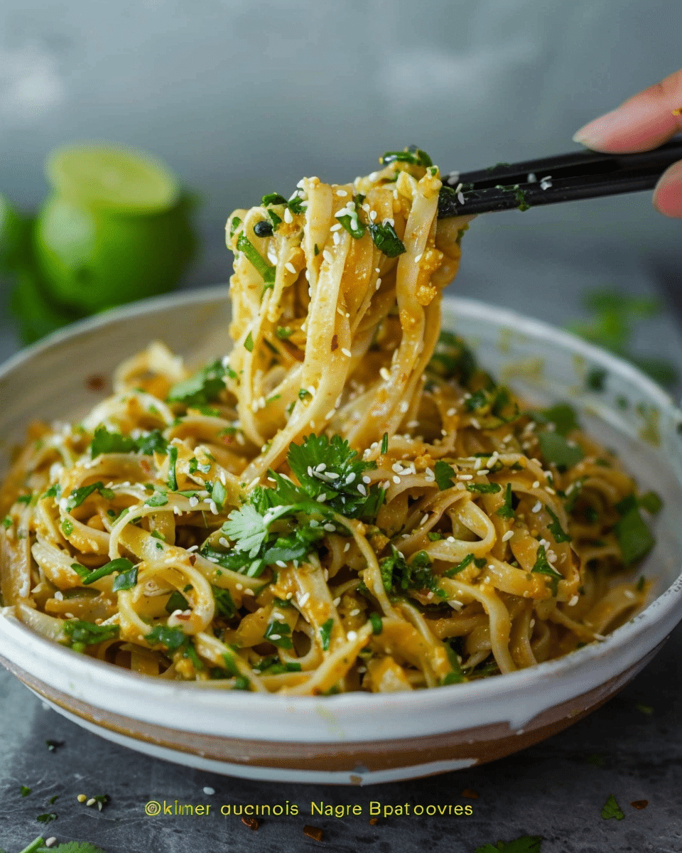 Cilantro Lime Noodles