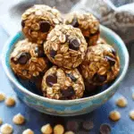 No-Bake Oatmeal Chocolate Chip Protein Balls