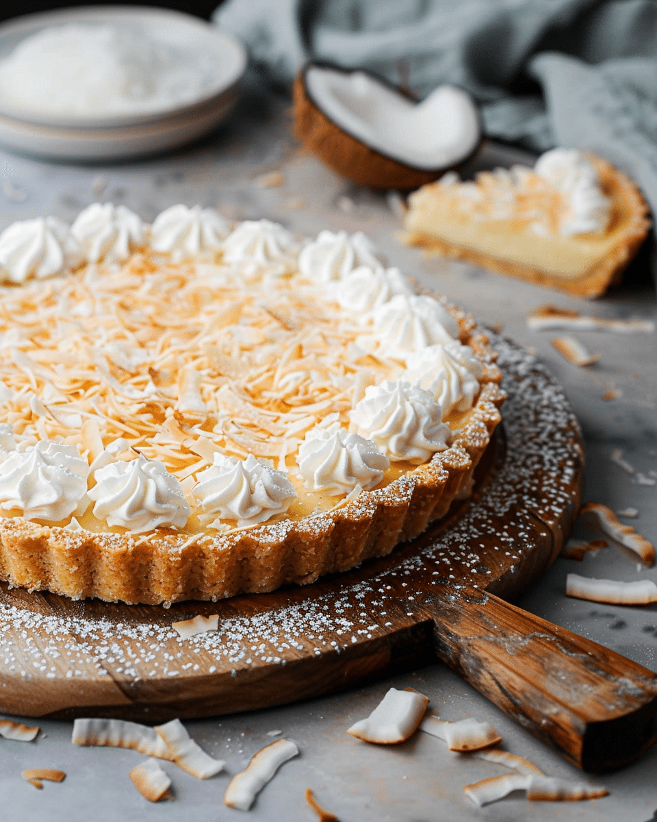 Coconut Tart Recipe
