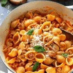 Easy Shell Pasta with Ground Turkey
