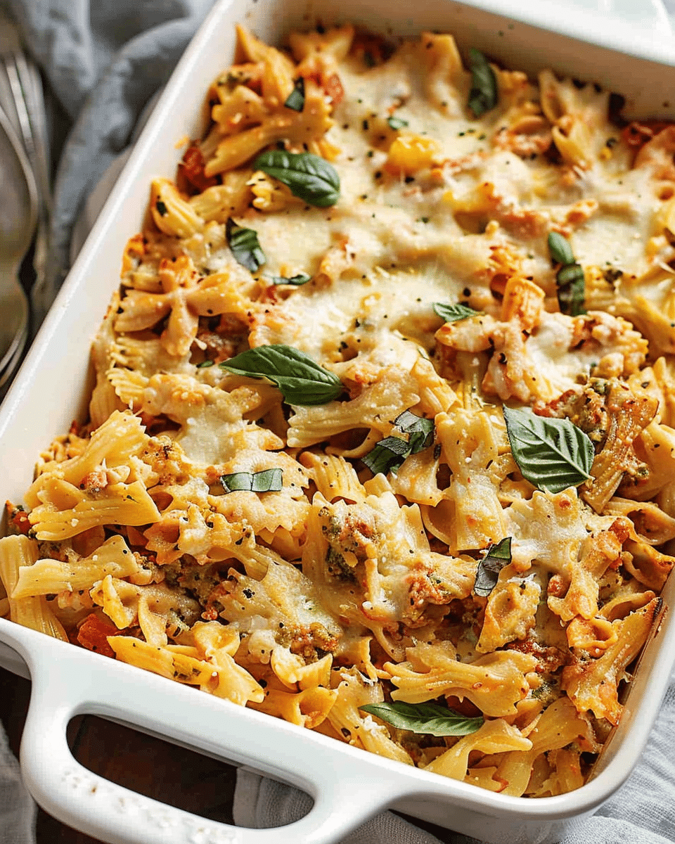 Cream Cheese Pasta Bake