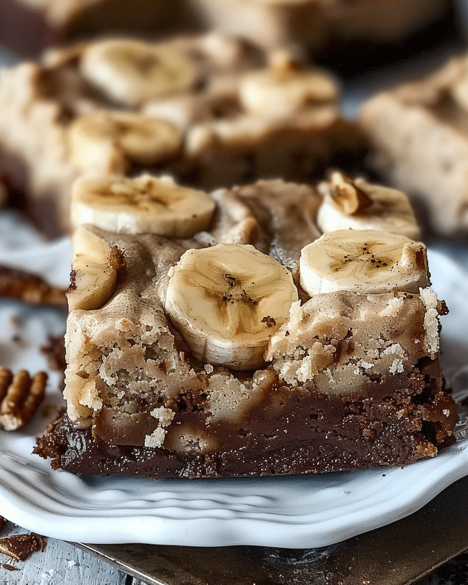 Banana Bread Brownies – Moist, Flavorful, and Easy to Make