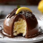 Chocolate Lemon Mousse Dome