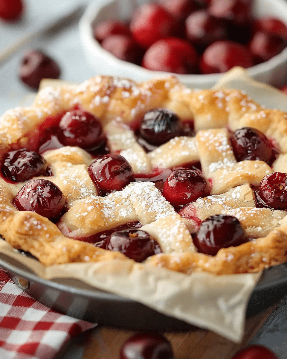 Delicious Cherry Pie Bites