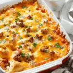 Quick & Easy Crescent Roll Breakfast Casserole