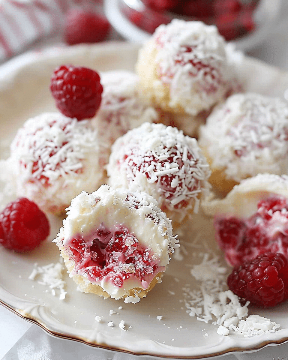 Raspberry Cream Cheese Bites Recipe