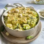 Baked Zucchini, Spinach, and Feta Casserole