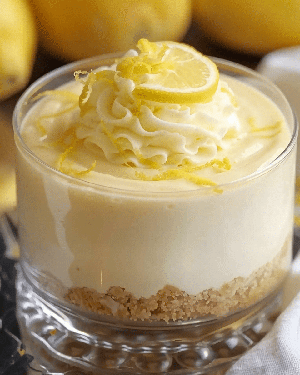 Lemon Cheesecake Mousse