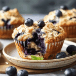 Easy Blueberry Muffins with Oats – The One-Bowl Recipe