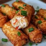 Crab Cake Egg Rolls