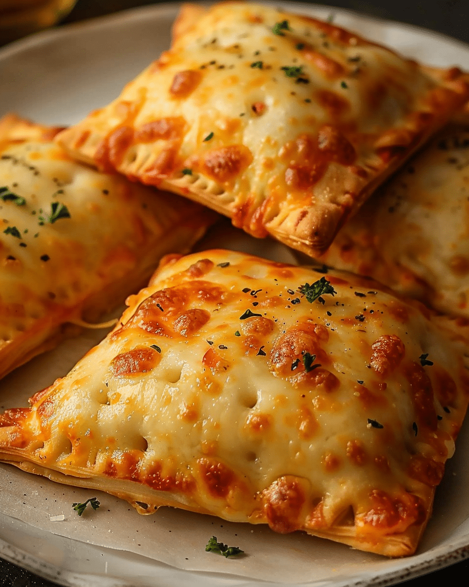Cheesy Pizza Pockets