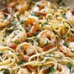 One-Pot Garlic Butter Shrimp Pasta