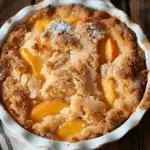 Best Peach Dump Cake
