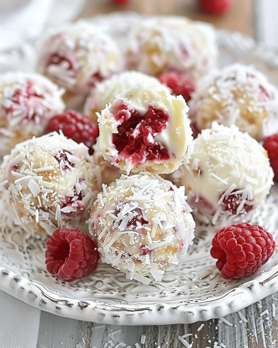 Raspberry Cream Cheese Bites