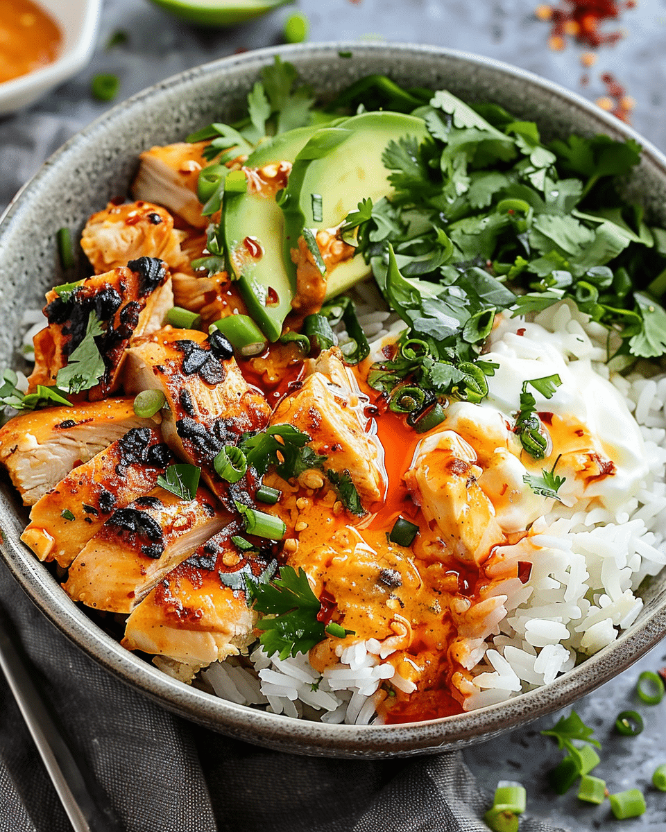 How to Make a Coconut Chicken Rice Bowl in 20 Minutes
