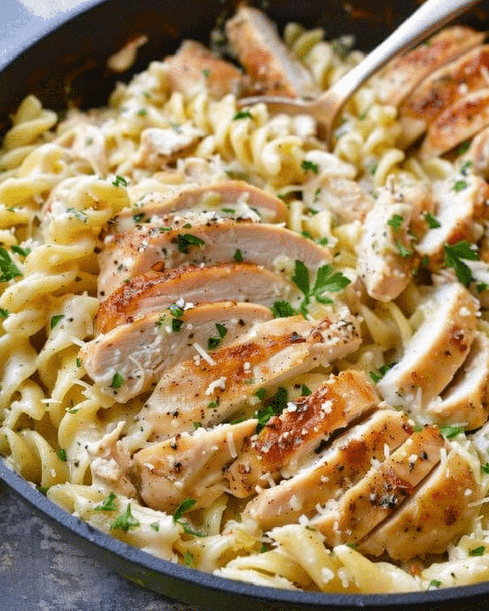 Creamy Chicken Pasta Recipe