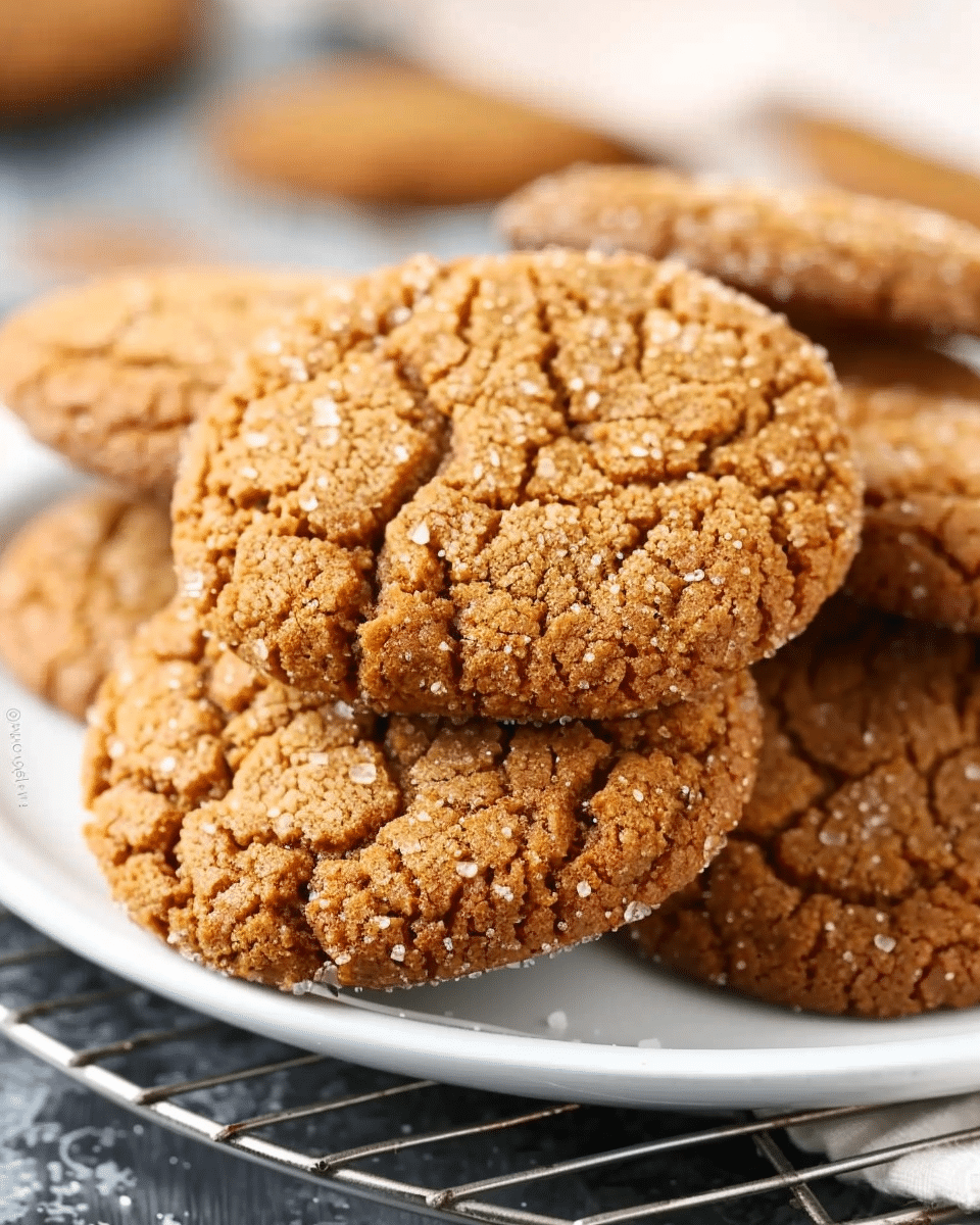 Bakery Style Molasses Cookies