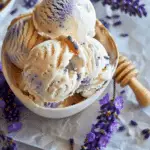 Honey Lavender Ice Cream