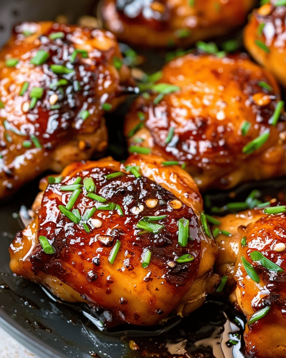 Easy Soy Garlic Chicken Thighs