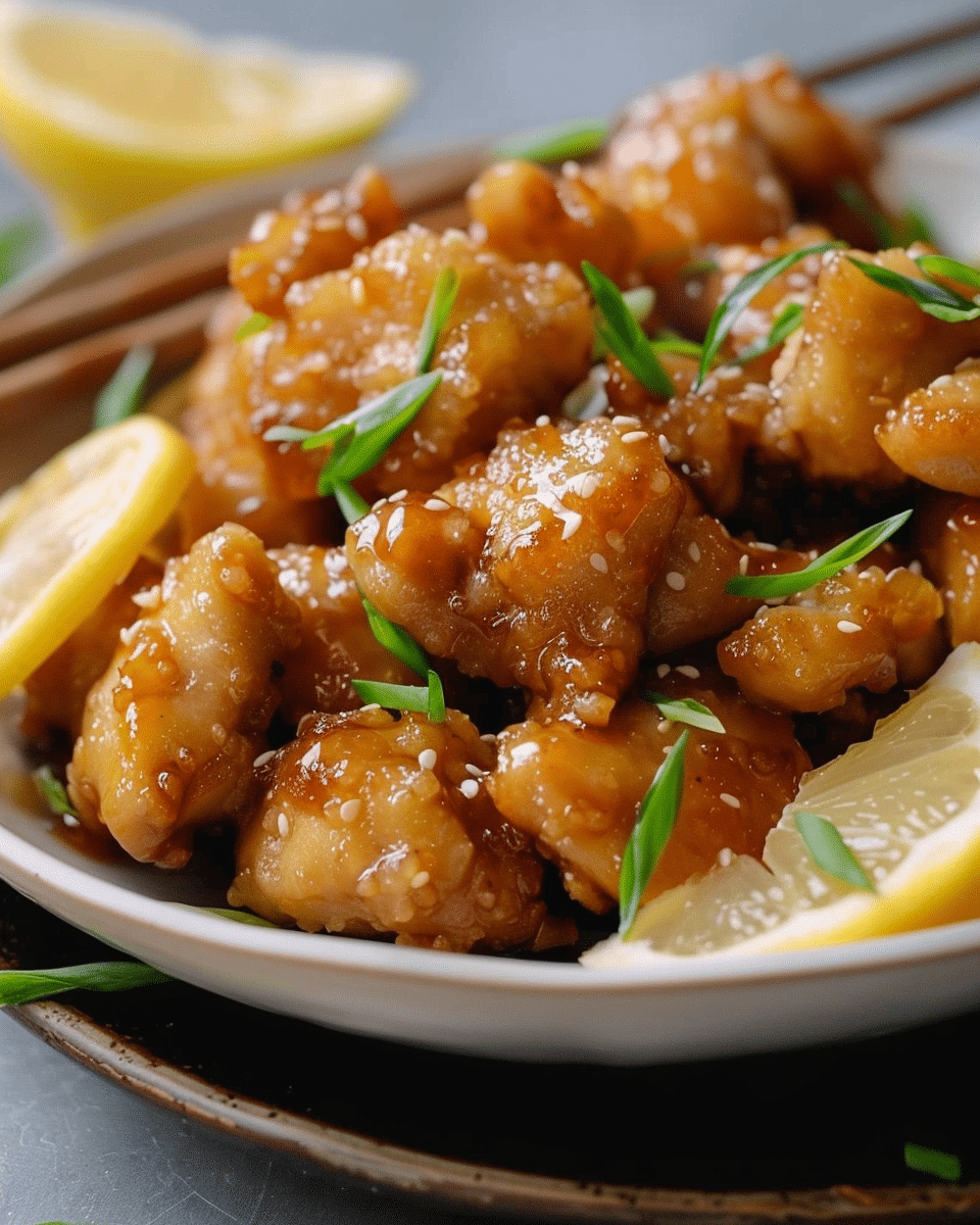 Chinese Lemon Chicken Recipe