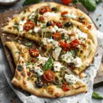Homemade Mediterranean Flatbread