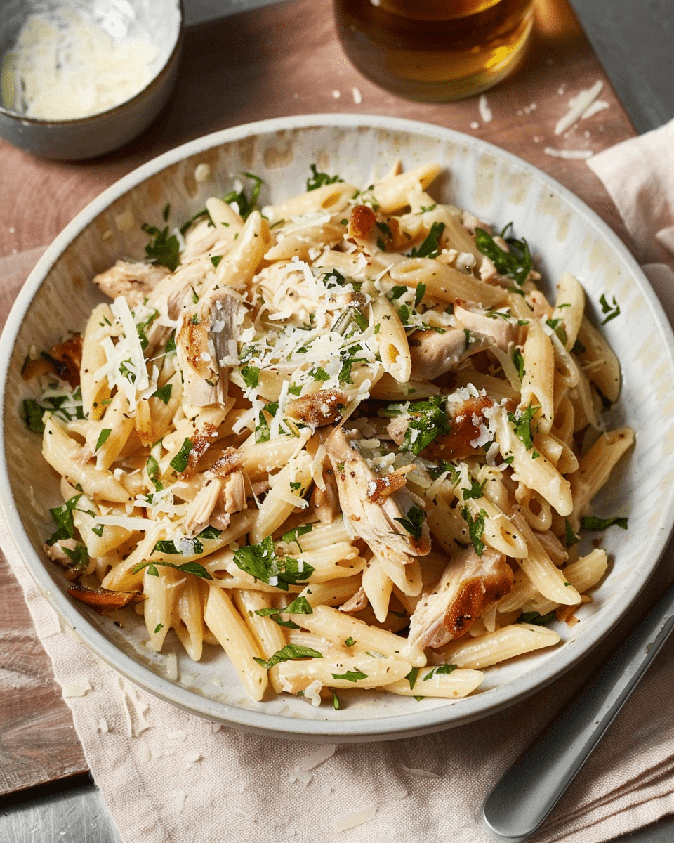 Rotisserie Chicken Pasta