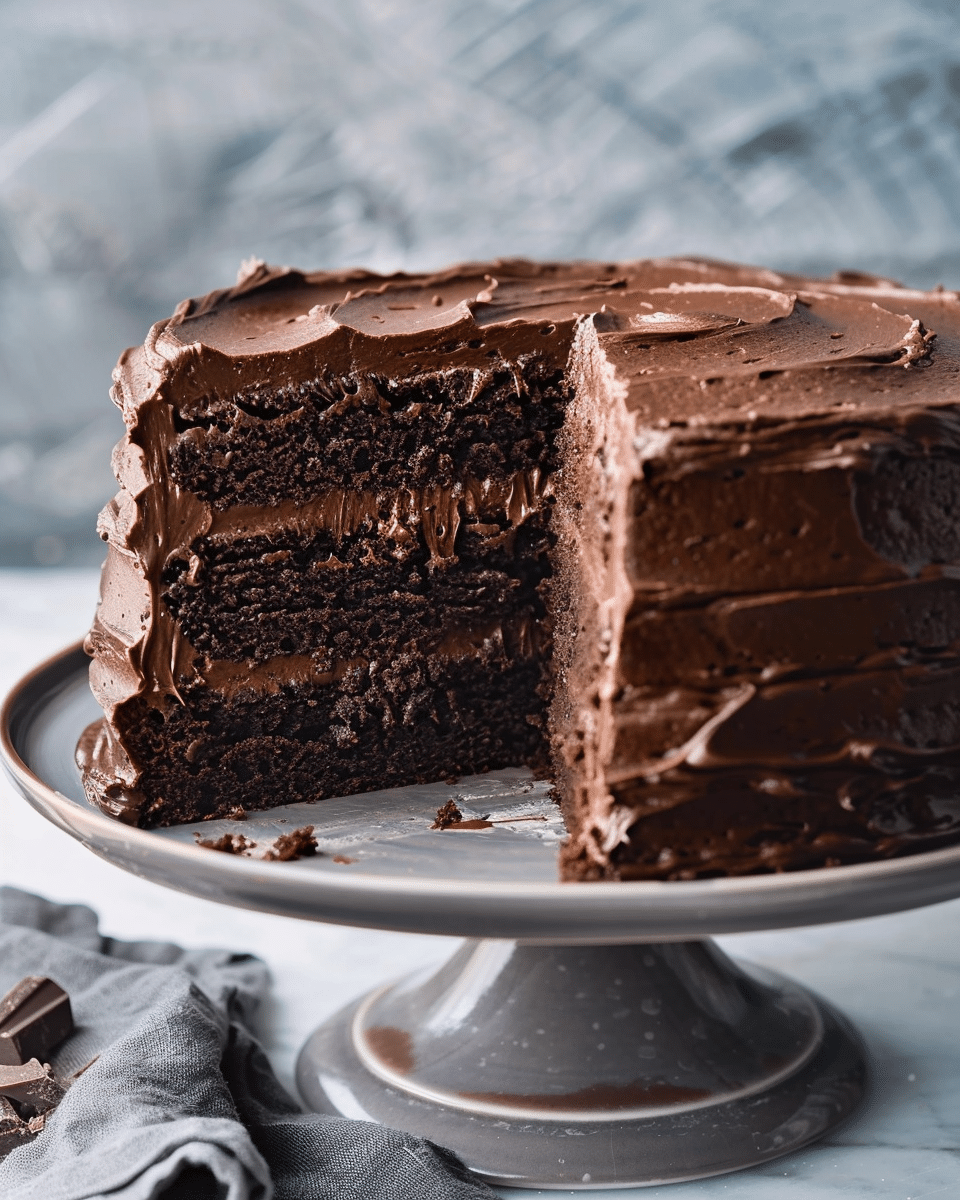 Chocolate Mayonnaise Cake